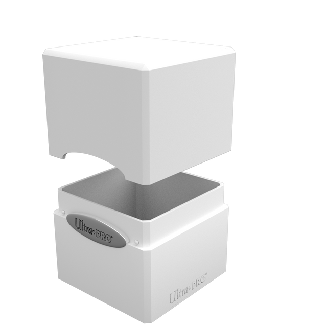 Ultra PRO Satin Cube Deck Box - Arctic White