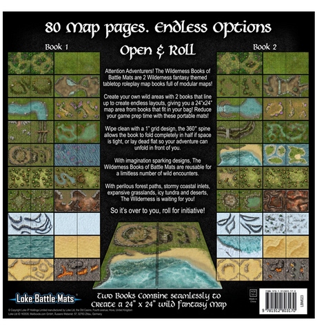 The Wilderness Books of Battle Mats