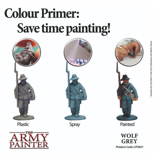 Army Painter: Colour Primer - Wolf Grey Spray