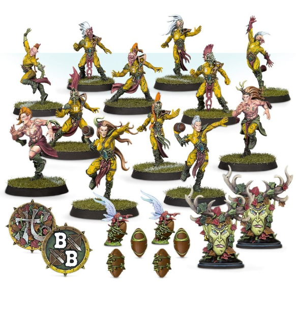 Blood Bowl: Wood Elf Team - The Athelorn Avengers