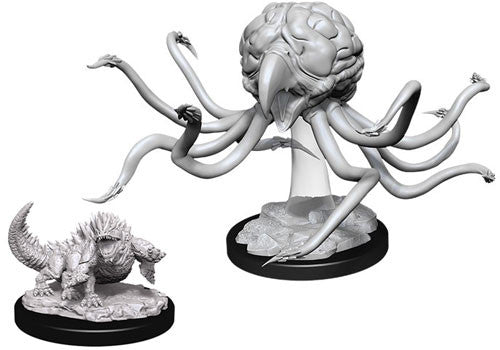 Nolzur's Marvelous Miniatures - Basilisk & Grell