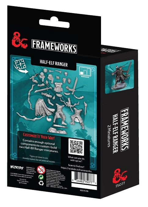Dungeons & Dragons: Frameworks - Male Half Elf Ranger