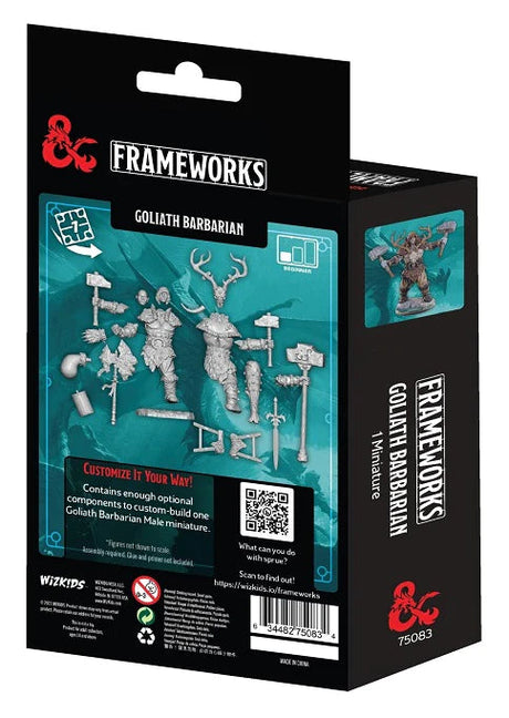 Dungeons & Dragons: Frameworks - Goliath Barbarian Male