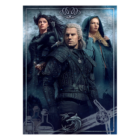 The Witcher Ciri Yennefer & Geralt 1000 (Puslespil)