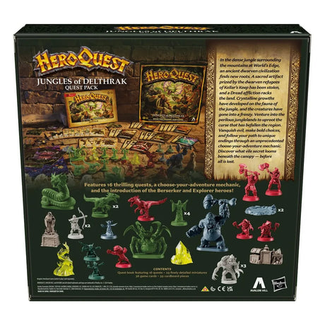 HeroQuest Jungles of Delthrak Quest Pack (Eng) (Exp)