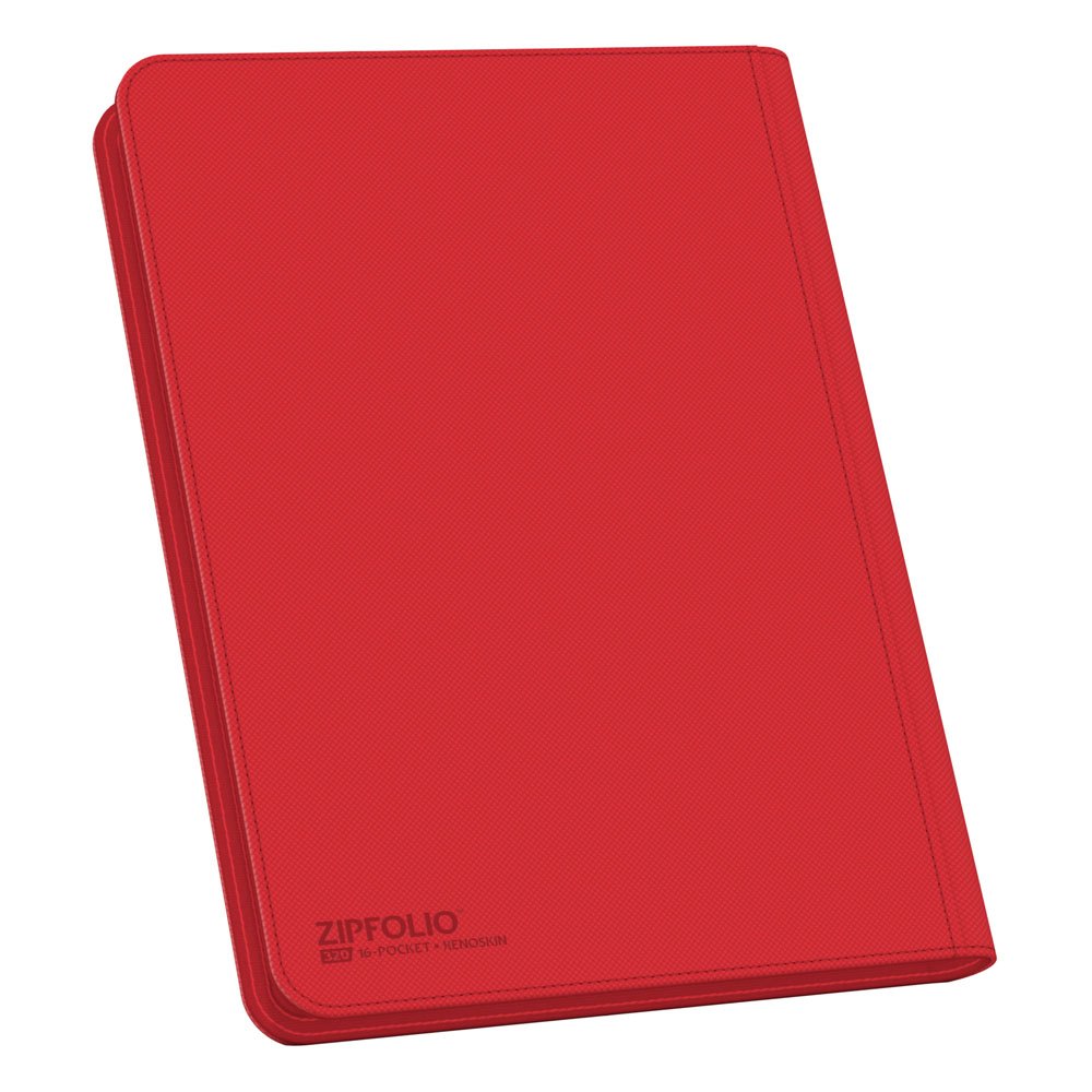 Ultimate Guard Zipfolio 320 - 16-Pocket XenoSkin™ - Red