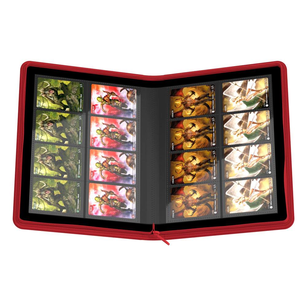 Ultimate Guard Zipfolio 320 - 16-Pocket XenoSkin™ - Red