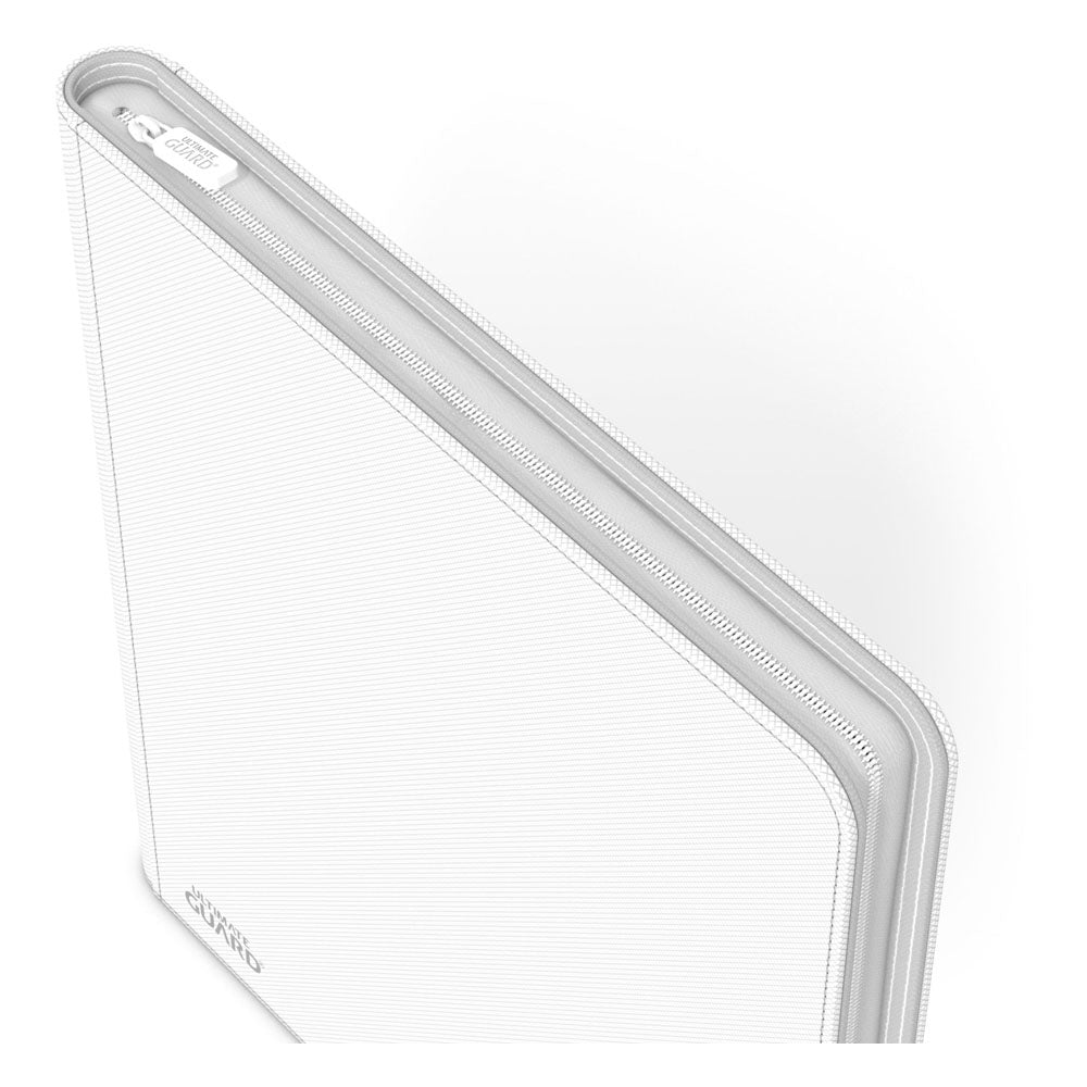 Ultimate Guard Zipfolio 480 - 24-Pocket XenoSkin™ (Quadrow) - White