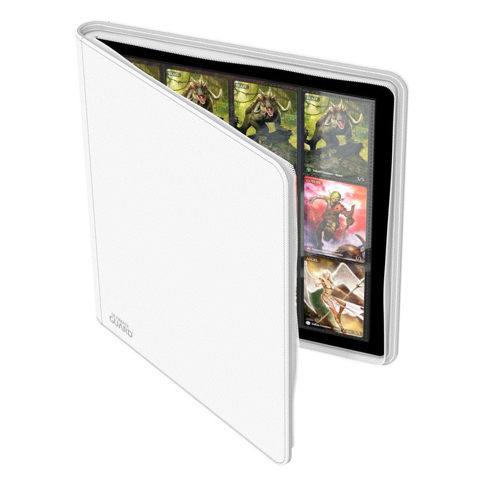 Ultimate Guard Zipfolio 480 - 24-Pocket XenoSkin™ (Quadrow) - White