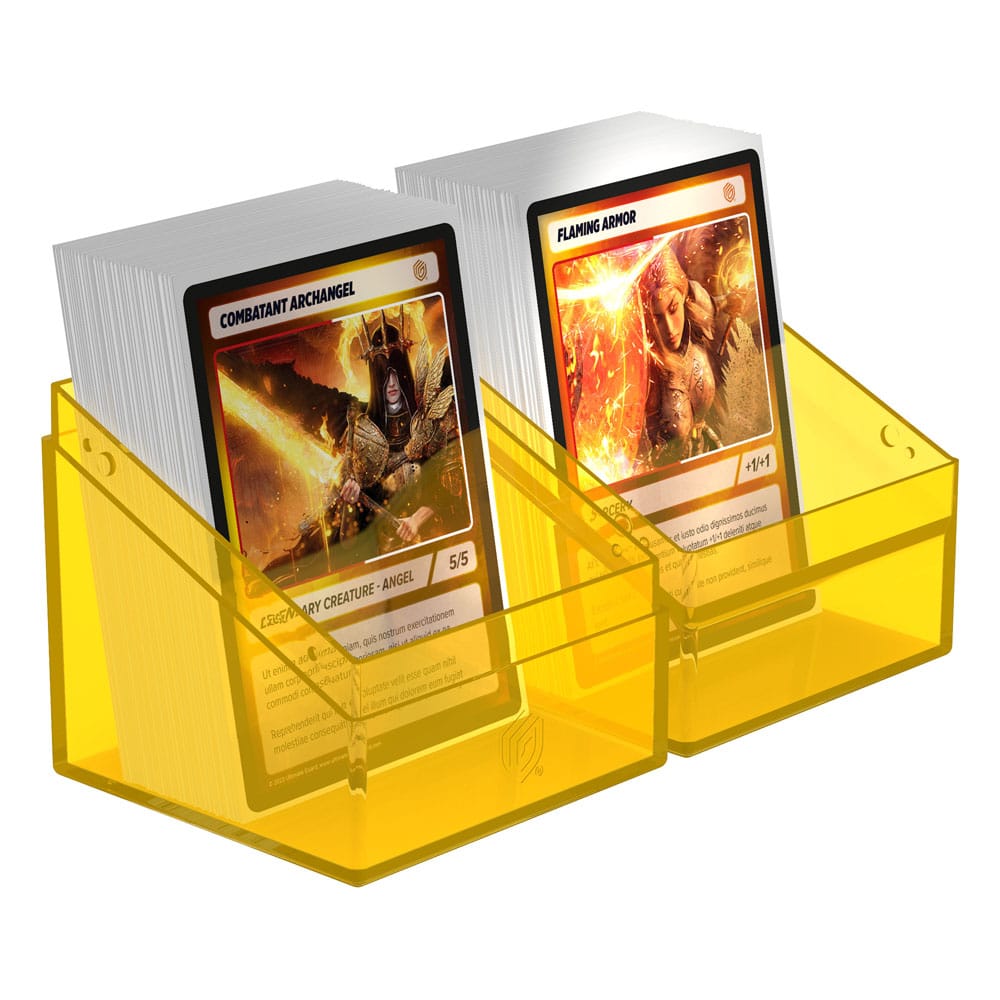 Ultimate Guard: Boulder Deck Case 100+ Clear Amber