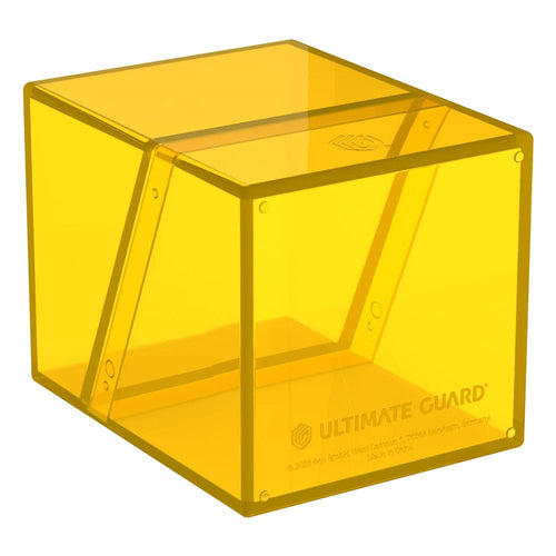 Ultimate Guard: Boulder Deck Case 100+ Clear Amber