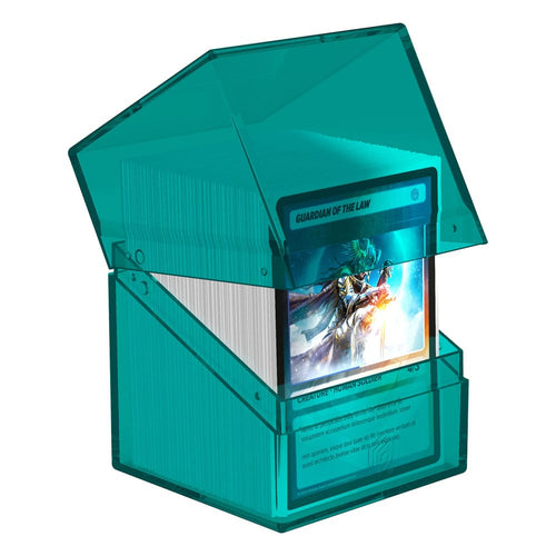 Ultimate Guard: Boulder Deck Case 100+ Clear Malachite