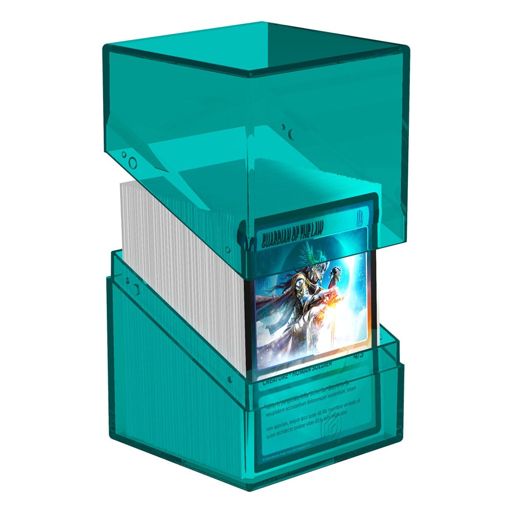 Ultimate Guard: Boulder Deck Case 100+ Clear Malachite