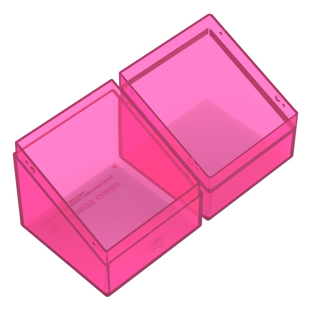 Ultimate Guard: Boulder Deck Case 100+ Clear Rhodonite