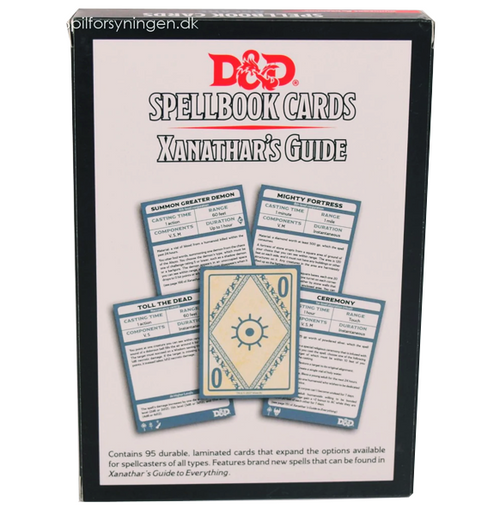 Dungeons & Dragons: 5th Ed. - Xanathar's Guide to Everything - Spellbook Cards