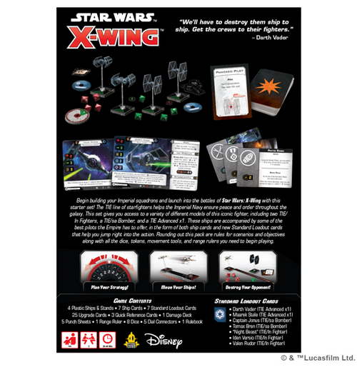 X-Wing 2.0: Galactic Empire - Squadron Starter Pack