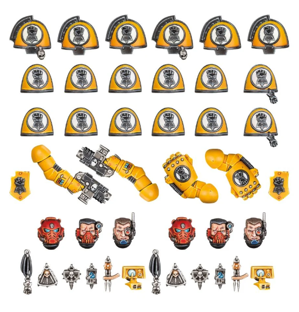 Warhammer 40k: Imperial Fists - Primaris Upgrades and Transfers