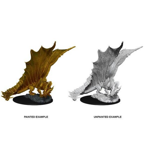 Nolzur's Marvelous Miniatures - Young Gold Dragon