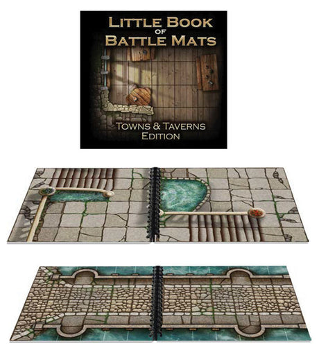 Little Book of Battle Mats: Town & Taverns Edition