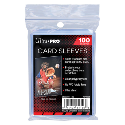 Ultra Pro Soft Card Sleeves (Penny Sleeves) 100