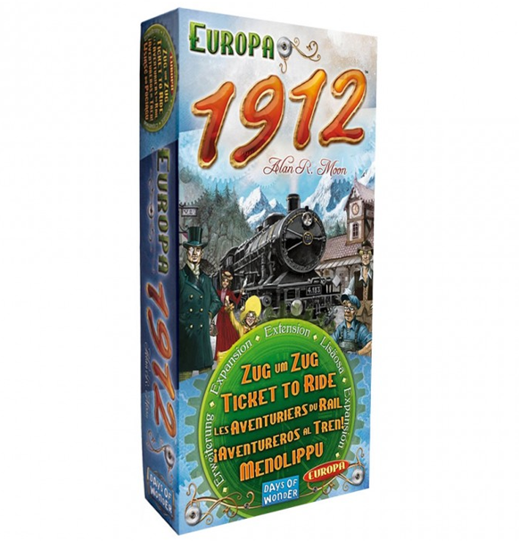 Ticket To Ride Europa 1912 forside