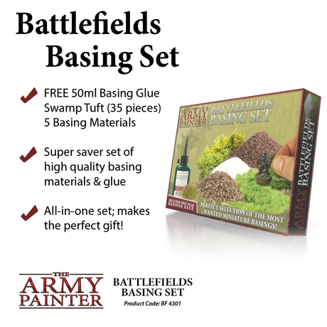 Army Painter: Battlefields Basing Set forside