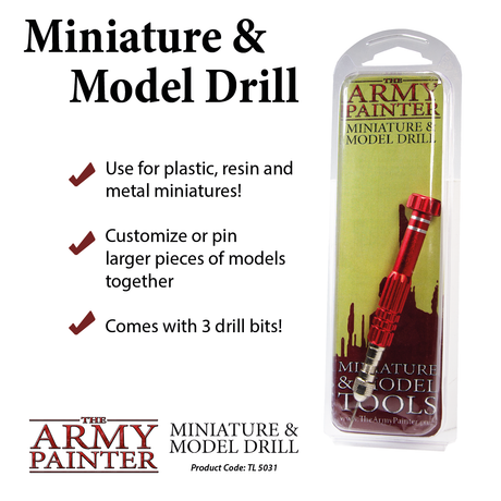 Army Painter Miniature & Model Drill forside