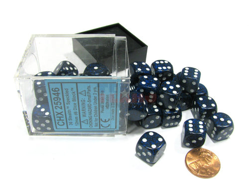 Speckled – 12mm d6 Stealth™ Dice Block