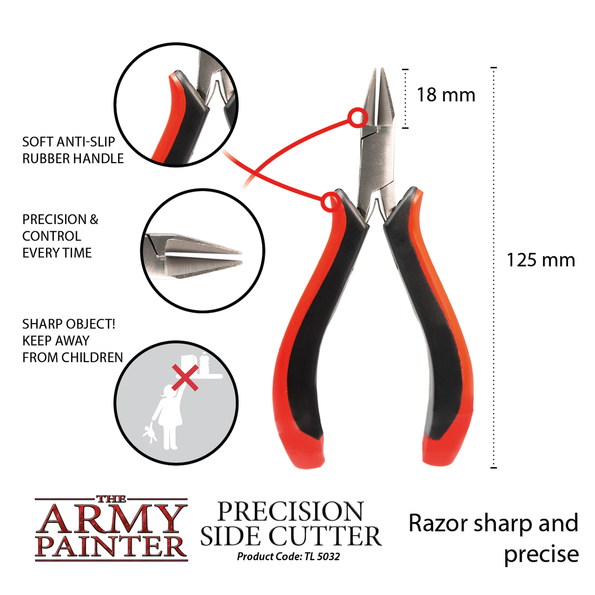 Army Painter Precision Side Cutter indhold