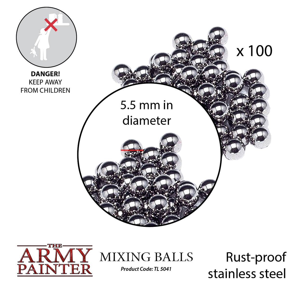 Army Painter: Mixing Balls indhold