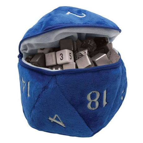 Ultra Pro D20 Dice Bag - Blue indhold