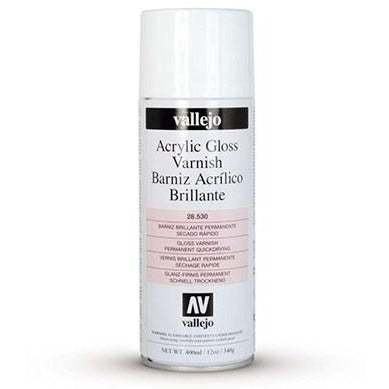 (28530) Vallejo Acrylic Gloss Varnish Spray (400ml)