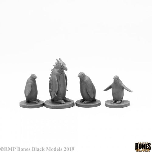Reaper Bones - Penguin Attack Pack (4 Stk)