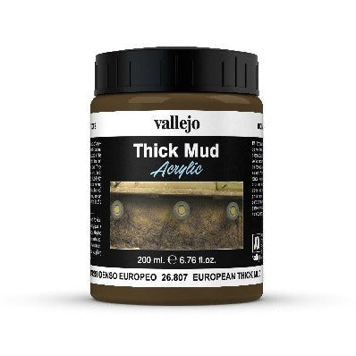 (26807) Vallejo European Thick Mud 200ml - Texture paint