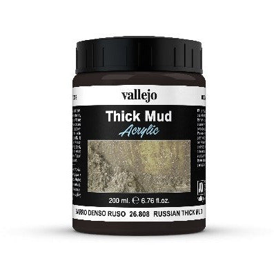 (26808) Vallejo Russian Thick Mud 200ml - Texture paint