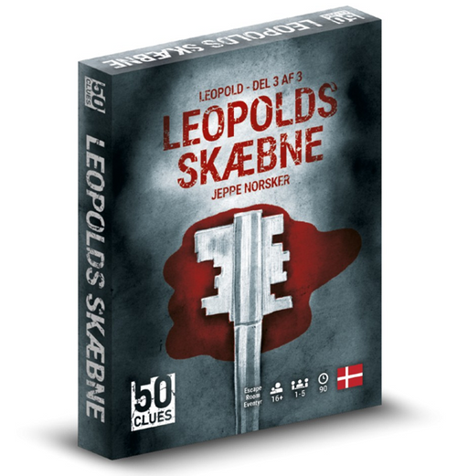 50 Clues: Leopolds Skæbne (Dansk) forside
