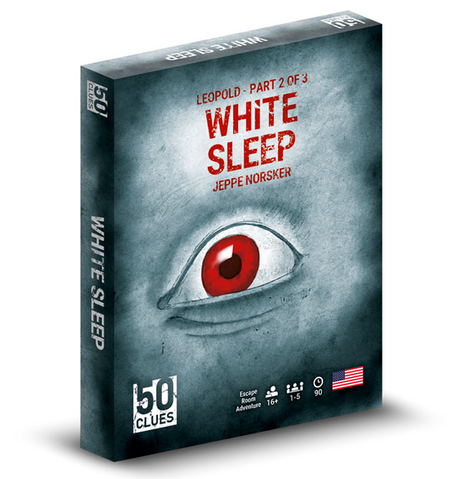 50 Clues: White Sleep (Eng) forside