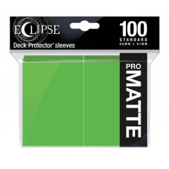 Ultra Pro: Eclipse - Lime Green 100 Matte Sleeves