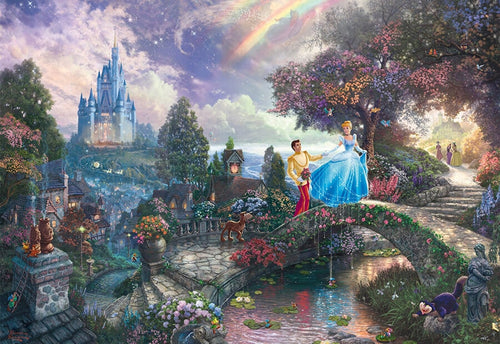 Thomas Kinkade: Disney Cinderella 1000 (Puslespil)