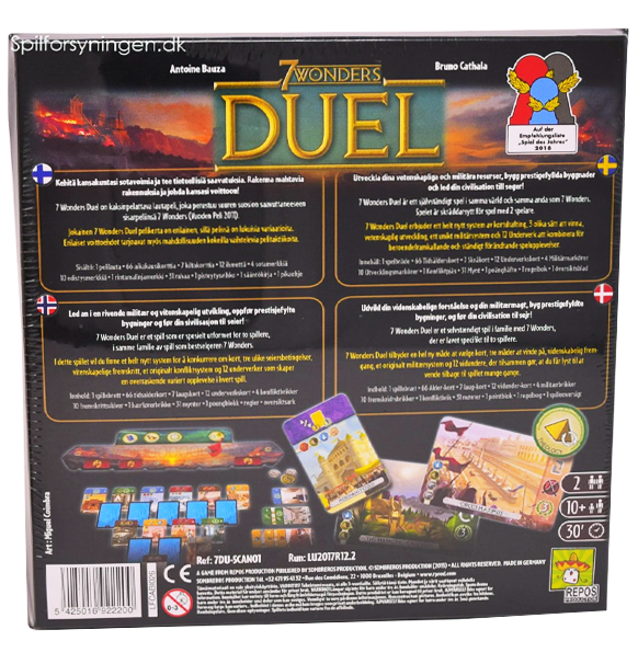 7 Wonders Duel (Dansk)