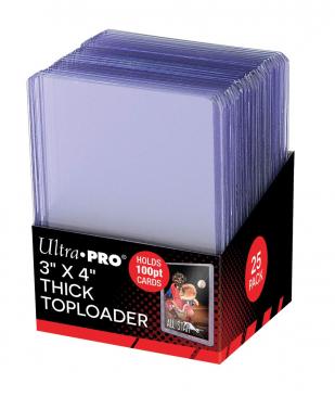 Ultra Pro Thick Toploader 3"x4" (25 Stks)