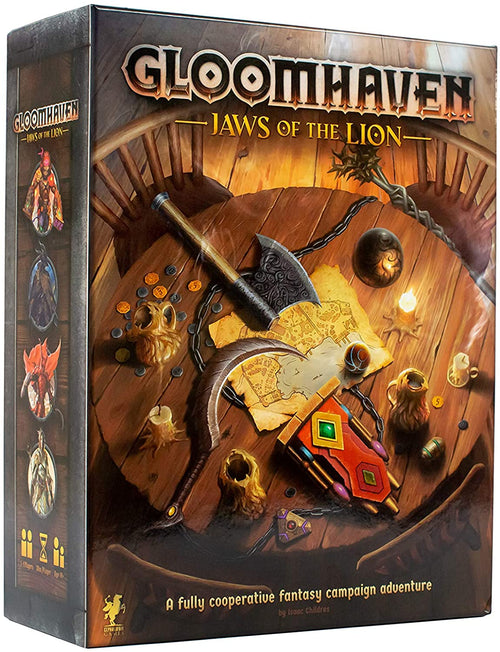 Gloomhaven Jaws of the Lion forside