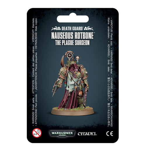 Warhammer 40k: Death Guard - Nauseous Rotbone The Plague Surgeon