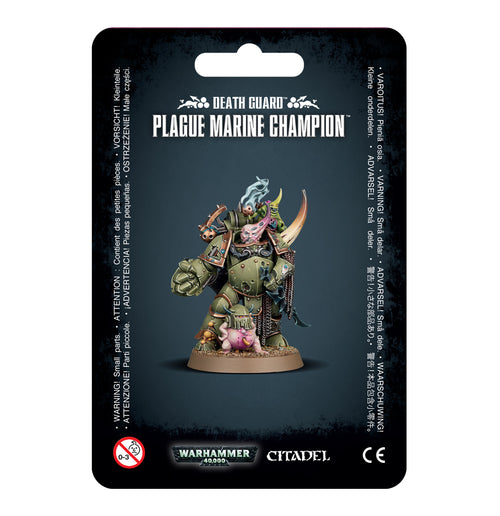 Warhammer 40k: Death Guard - Plague Marine Champion