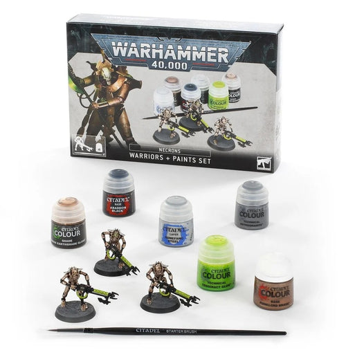 Warhammer 40k: Necrons - Warriors and Paints Set