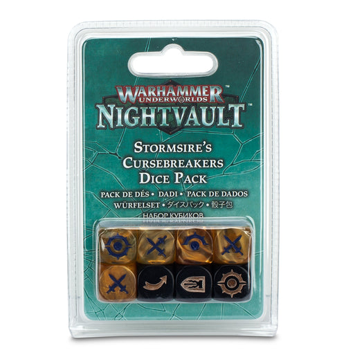 Warhammer Underworlds: Nightvault - Stormsire's Cursebreakers Dice Pack
