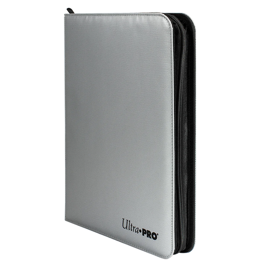 Ultra Pro: 9-Pocket Zippered Pro Binder - Silver
