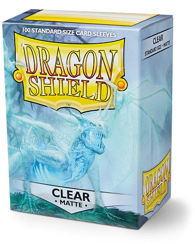 Dragon Shield Matte Sleeves (100) - Clear