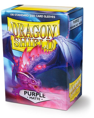 Dragon Shield: Matte Sleeves (100) - Purple