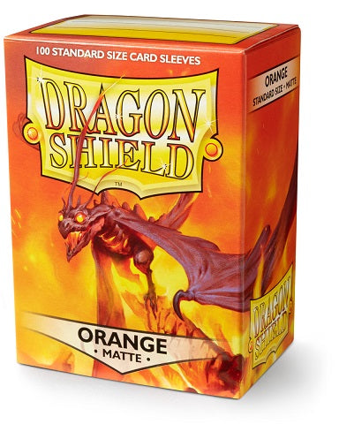 Dragon Shield Matte Sleeves (100) - Orange
